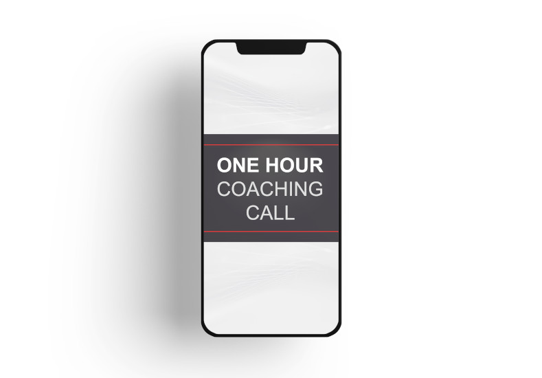 Mobile Banner Preview for an Exclusive One Hour Date Coaching Call